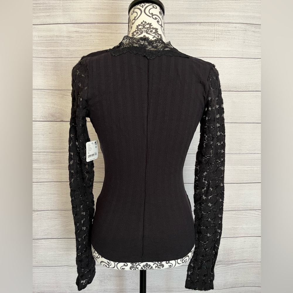 Free People | NWT This Could Be Us Lace Long Sleeve - Picture 7 of 11
